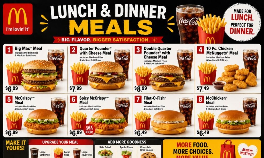Lunch & Dinner Meals