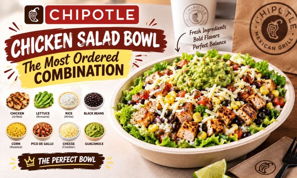 Chipotle Chicken Salad Bowl