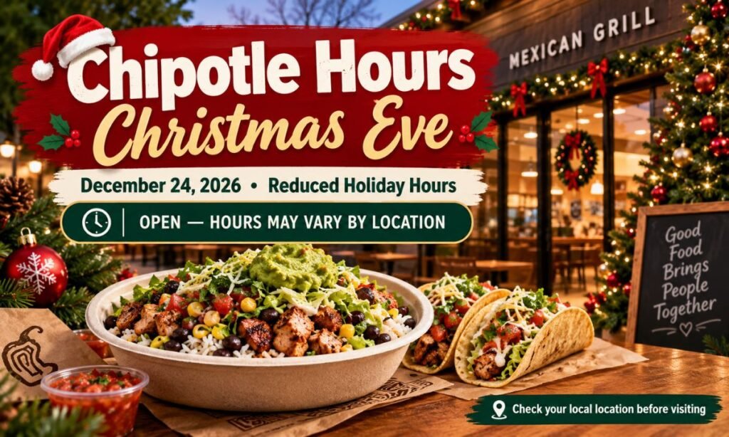 Chipotle Hours Christmas Eve