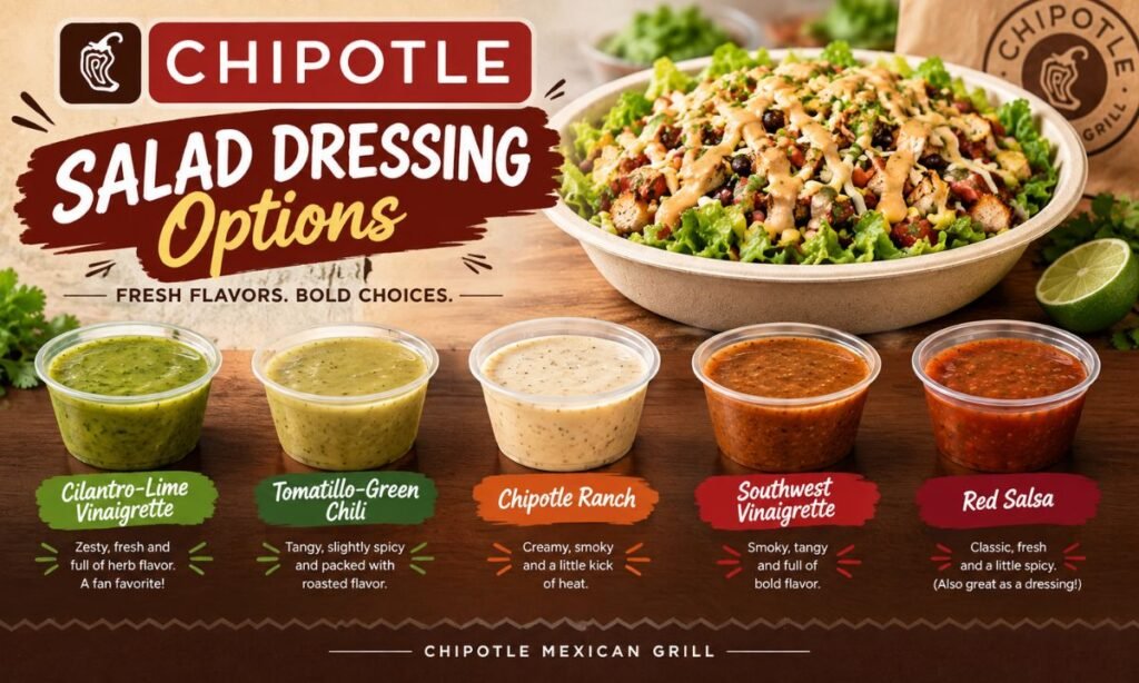 Chipotle Salad Dressing Options
