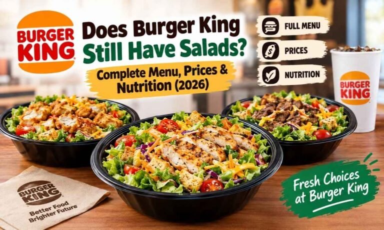Does Burger King Still Have Salads Complete Menu, Prices & Nutrition (2026)