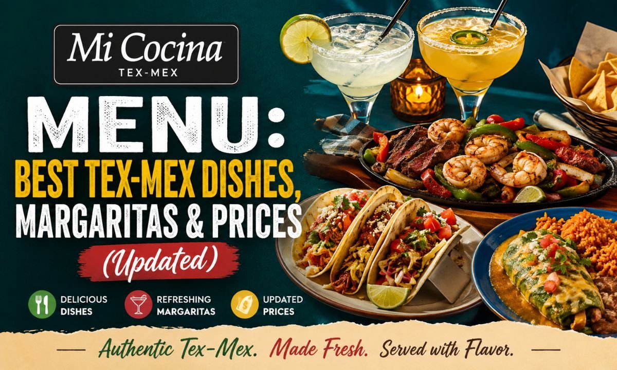 Mi Cocina Menu