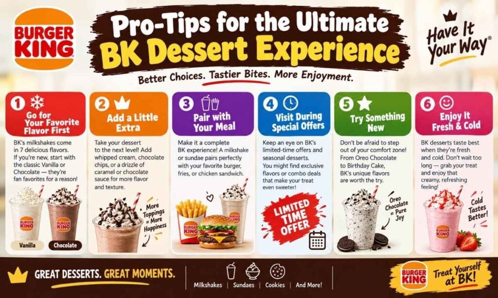 Pro-Tips for the Ultimate BK Dessert Experience