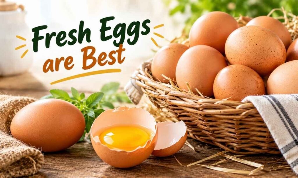 Fresh Eggs are Best